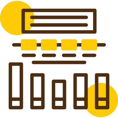 veritabanı simgesi, vektör resimleme