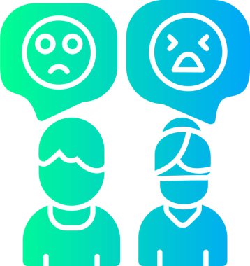 Duygulu üzgün yüz