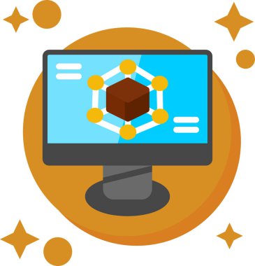 Web tasarımı. dizüstü bilgisayar simgesi. düz resimleme