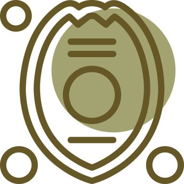 Modern bir simgenin vektör illüstrasyonu