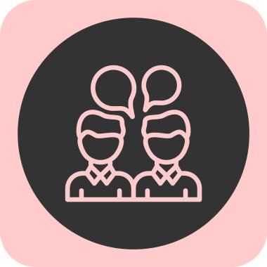 Takım simgesi soyut arkaplanda izole edildi