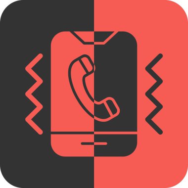 çağrı simgesi, vektör illüstrasyonu