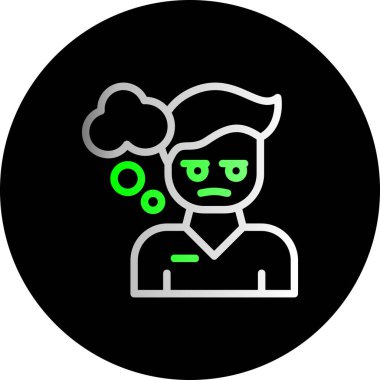 İnsan simgesinin vektör illüstrasyonu