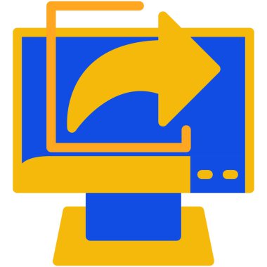 Dosya. Web simgesi basit illüstrasyon