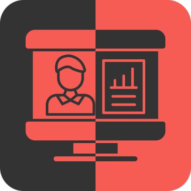 analiz simgesi, vektör illüstrasyonu