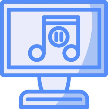 müzik çalar müzik simgesi