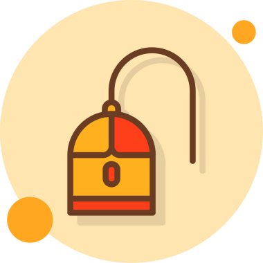 Cadılar bayramı kabak vektör simgesi