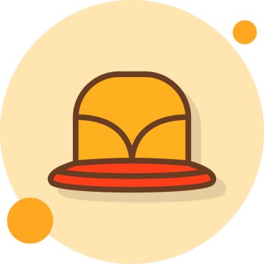 Bir şapka illüstrasyonu