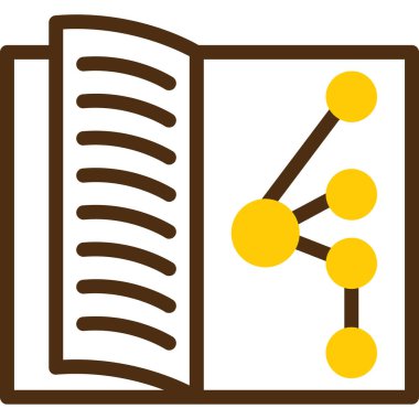 veri analiz simgesi. özet veri analiz vektör rengi düz izole