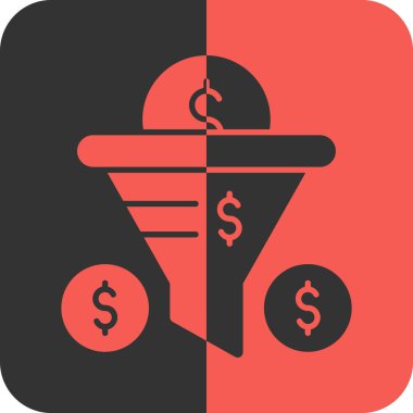 Dolar simgesi vektör illüstrasyonu