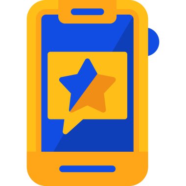 - Telefon. Web simgesi basit illüstrasyon