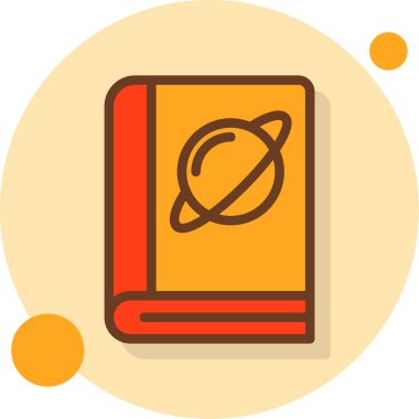 Kitap. Web simgesi basit illüstrasyon