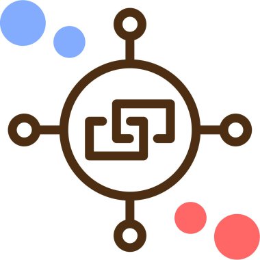 devre kartı vektör simgesi