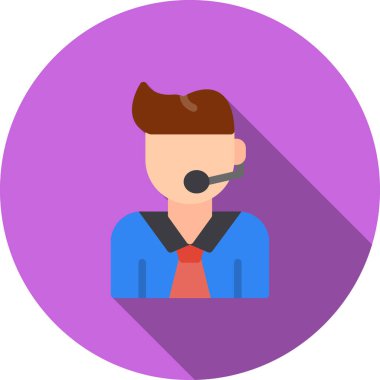 Müşteri hizmet vektör çizim