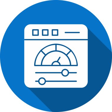 seo modern simgesinin vektör illüstrasyonu