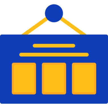 Banka kartı. Basit illüstrasyon