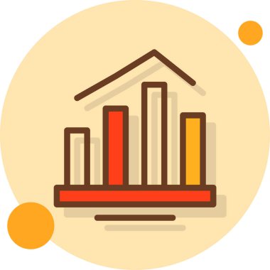 İş grafiği vektör illüstrasyonu