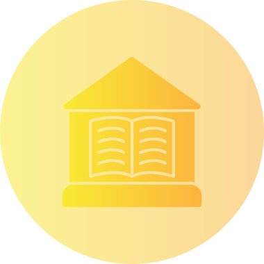 kitap simgesi vektör illüstrasyonu