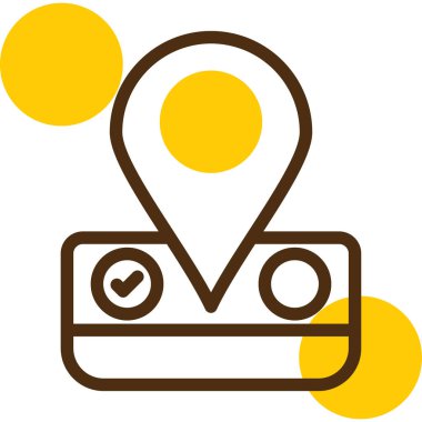 gps konum simgesi - taslak biçimi