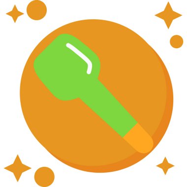 Palet simgesini boya, vektör illüstrasyonu