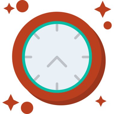 vektör çizim çalar saat