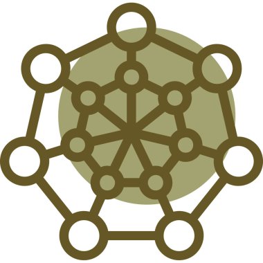 Ağ web simge vektör çizim