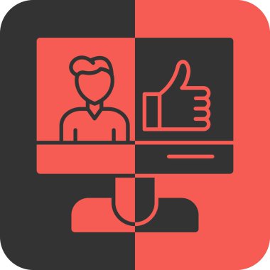 iş simgesi vektör illüstrasyonu