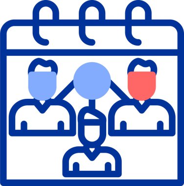 iş simgesi vektör illüstrasyonu