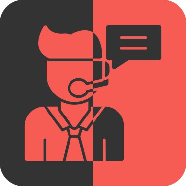 Çağrı merkezi. Web simgesi