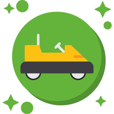 Bir robot simgesinin vektör illüstrasyonu