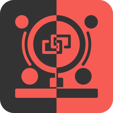 ağ bağlantısı simgesi ana hat biçiminde