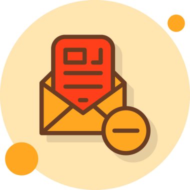 e-posta zarfı simgesi düz biçimli