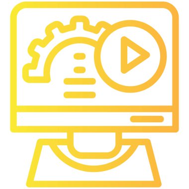 Kamera. Web simgesi basit tasarım