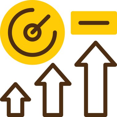 ok simgesi vektör illüstrasyonu