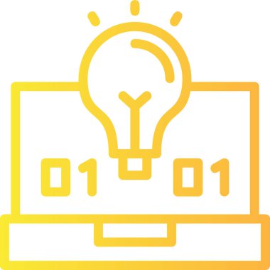 Bilgisayar. Web simgesi basit illüstrasyon