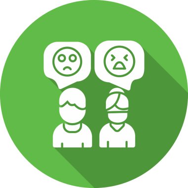 konuşma kabarcığı vektörü simgesi