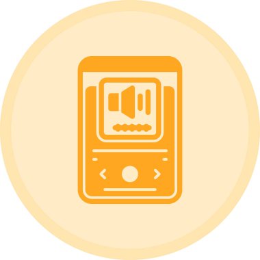 Müzik çalar. Web simgesi