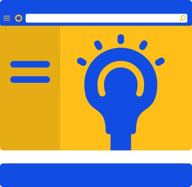 Bilgisayar web tasarım simgesi