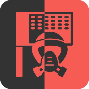 güvenlik simgesi vektör illüstrasyonu