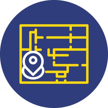 Seo simgesinin vektör illüstrasyonu