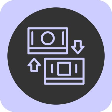 seo modern simgesinin vektör illüstrasyonu