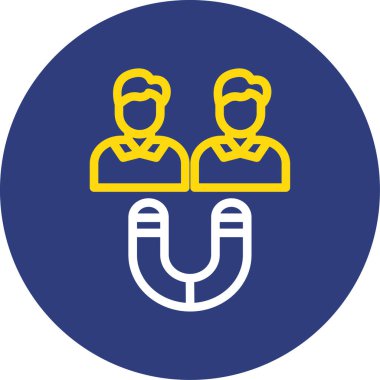 İnsan simgesinin vektör illüstrasyonu