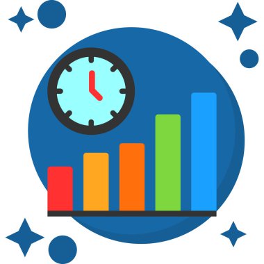 İş simgesinin vektör illüstrasyonu