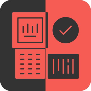 Banka oluşturma vektör simgesi