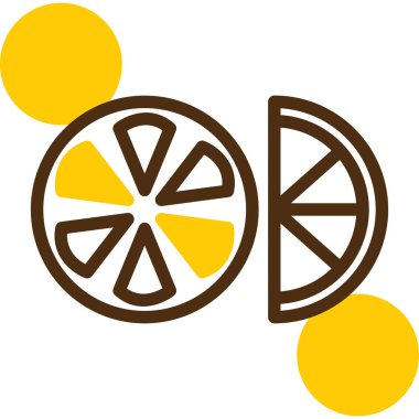 Meyve. Web simgesi basit illüstrasyon