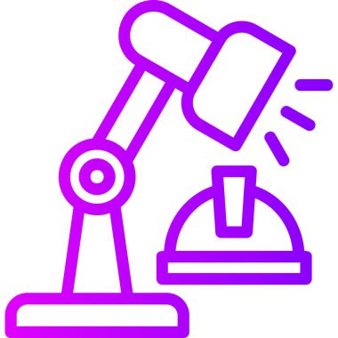 Modern bir simgenin vektör illüstrasyonu