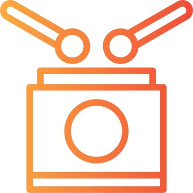 Kamera. Web simgesi basit illüstrasyon