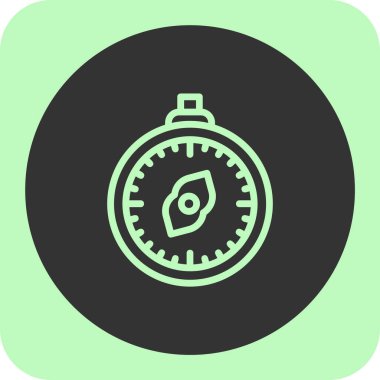 pusula simgesi modada düz