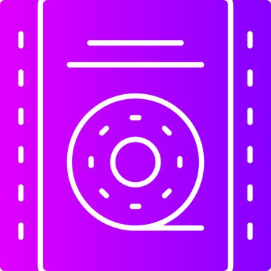 vektör Müzik player simgesi