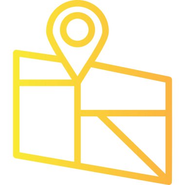 harita konum simgesi ana hat biçiminde